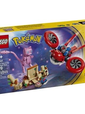 Pokemon LEGO Red and Pink Mew Rescue Set